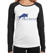 Baby Look Raglan Polymath The Securities Token Platform Manga Longa - Foca na Moda
