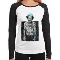 Baby Look Raglan Que que foi, que que foi, que que há Manga Longa - Foca na Moda Baby Look Raglan Que que foi, que que foi, que que há Manga Longa - Foca na Moda