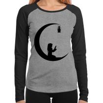 Baby Look Raglan Ramadan Manga Longa - Foca na Moda Baby Look Raglan Ramadan Manga Longa - Foca na Moda