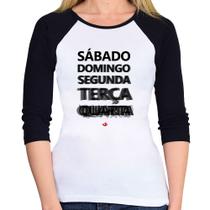 Baby Look Raglan Semana do carnaval Manga 3/4 - Foca na Moda Baby Look Raglan Semana do carnaval Manga 3/4 - Foca na Moda