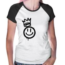 Baby Look Raglan Smile Kingdom - Foca na Moda