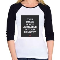 Baby Look Raglan This image is not available in your country Manga 3/4 - Foca na Moda