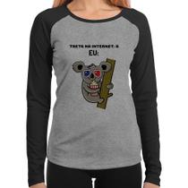 Baby Look Raglan Treta na internet: A Manga Longa - Foca na Moda Baby Look Raglan Treta na internet: A Manga Longa - Foca na Moda