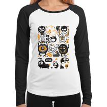 Baby Look Raglan We all have monsters within Manga Longa - Foca na Moda Baby Look Raglan We all have monsters within Manga Longa - Foca na Moda