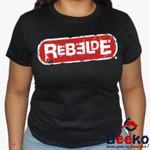 Baby Look Rebelde 100% Algodão - RBD - Geeko