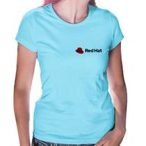 Baby Look Red Hat Linux - Foca na Moda