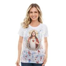 Baby Look Sagrado Coração de Jesus DV12374 Baby Look Sagrado Coração de Jesus DV12374