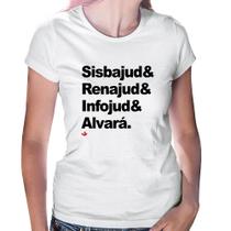 Baby Look Sisbajud & Renajud & Infojud & Alvará - Foca na Moda