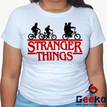 Baby Look Stranger Things 100% Algodão - Geeko