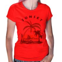 Baby Look Sunset Beach - Foca na Moda