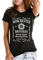 Baby Look Supernatural Winchester Brothers A Family Business - Hippo Pre