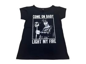 Baby Look The Doors Jim Morrison Camiseta Blusa Blusinha Feminina Banda de Rock Sfm470 BM Baby Look The Doors Jim Morrison Camiseta Blusa Blusinha Feminina Banda de Rock Sfm470 BM