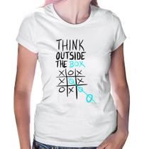 Baby Look Think Outside The Box - Foca na Moda