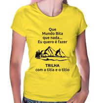 Baby Look Trilha com a titia e o titio Trekking - Foca na Moda