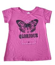Baby Look Tshirt Borboleta Glorious Gola Variadas Cores BM