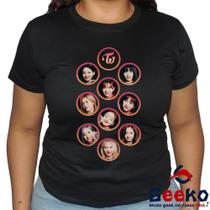 Baby Look Twice 100% Algodão K-pop Once Blusa Feminina Geeko