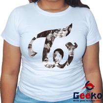 Baby Look Twice 100% Algodão T K-pop Once Blusa Feminina Geeko