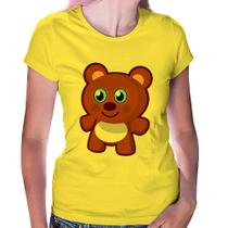 Baby Look Ursinho Desenho - Foca na Moda