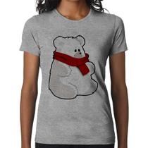 Baby Look Urso Polar - Foca na Moda