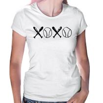 Baby Look Xoxo Baseball - Foca na Moda