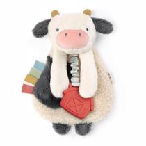 Baby Lovey Itzy Ritzy Itzy Lovey com tecido Teether Cow Sherpa