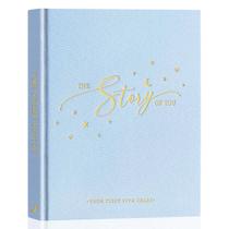 Baby Memory Book Lanpn A história de você para Boy Girl Blue Baby Memory Book Lanpn A história de você para Boy Girl Blue