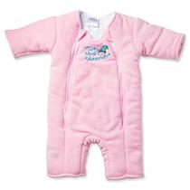Baby Merlin's Magic Sleepsuit - Microfleece Baby Transition Swaddle - Baby Sleep Suit - Pink - 6-9 Meses