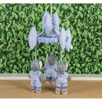 Baby mobile elefante para berço e decoraçao