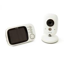 Baby Monitor Branco Sem Fio Audio Vídeo Colorido Safety 1st