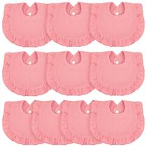 Baby Muslin Bibs Seematn Drool Bandana, 10 unidades para 0 a 3 anos