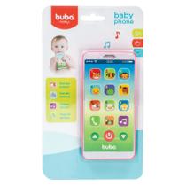 Baby Phone Celular Buba Rosa 6842