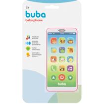 Baby phone rosa 17cm buba Baby phone rosa 17cm buba