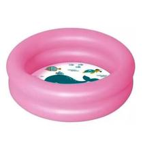 Baby Piscina Inflável 28L Bebe Criança infantil Mor Rosa