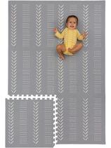 Baby Play Mat CHILDLIKE BEHAVIOR, extra grande, 180x120 cm, cinza