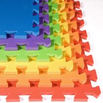Baby Play Mat Flooring Inc Soft Non-Toxic 48 Tiles Rainbow Baby Play Mat Flooring Inc Soft Non-Toxic 48 Tiles Rainbow