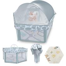 Baby Playard babyalwin 50" dobrável com berço e barraca