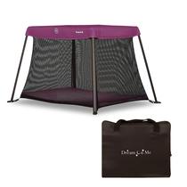 Baby Playard Dream On Me Travel rosa claro com colchão