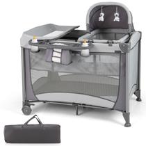 Baby Playard HONEY JOY Pack and Play com berço e trocador