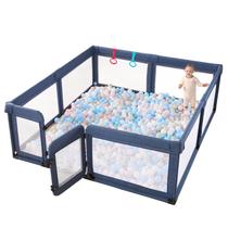 Baby Playpen Cholena Large Sturdy com porta de segurança 180x200cm