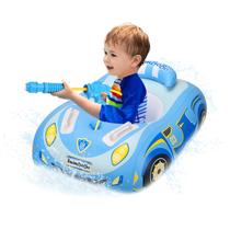 Baby Pool Float JALAROMA Police Car Design para crianças pequenas