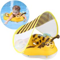 Baby Pool Float Ring Free Swimming Bumble Bee de 3 a 36 meses