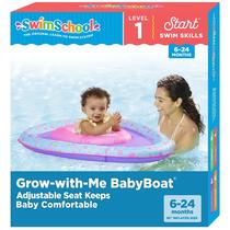 Baby Pool Float SwimSchool Lil' Narwal de 6 a 24 meses rosa