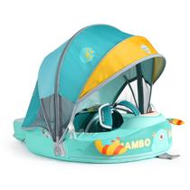 Baby Pool Float VQ-Ant Mambobaby com dossel não inflável