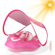 Baby Pool Float WYRIAZA com proteção solar de dossel UPF50+