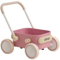 Baby Push Walker kidpop PULA de 6 a 12 meses com rodas rosa Baby Push Walker kidpop PULA de 6 a 12 meses com rodas rosa