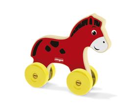 Baby roller horse com rodinhas a partir de 1 ano - JUNGES