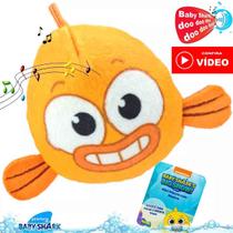 Baby Shark Big Show Mini Pelúcia Musical Peixe Wilian - Sunny 2365