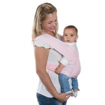 baby sling mamãe canguru 100% malha algodão p/ bebê até 12 kg varias cores