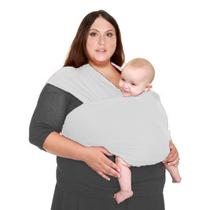 Baby Sling PLUS SIZE Mamãe Canguru Malha 100% Algodão Confortável