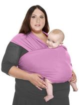 Baby Sling PLUS SIZE Mamãe Canguru Malha 100% Algodão